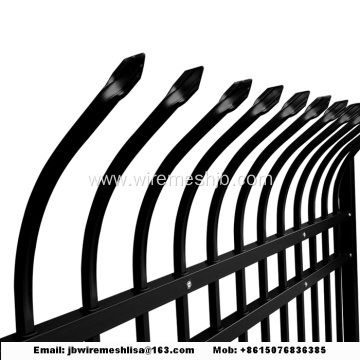 Zinc Steel Wrought Iron Fence For Garden